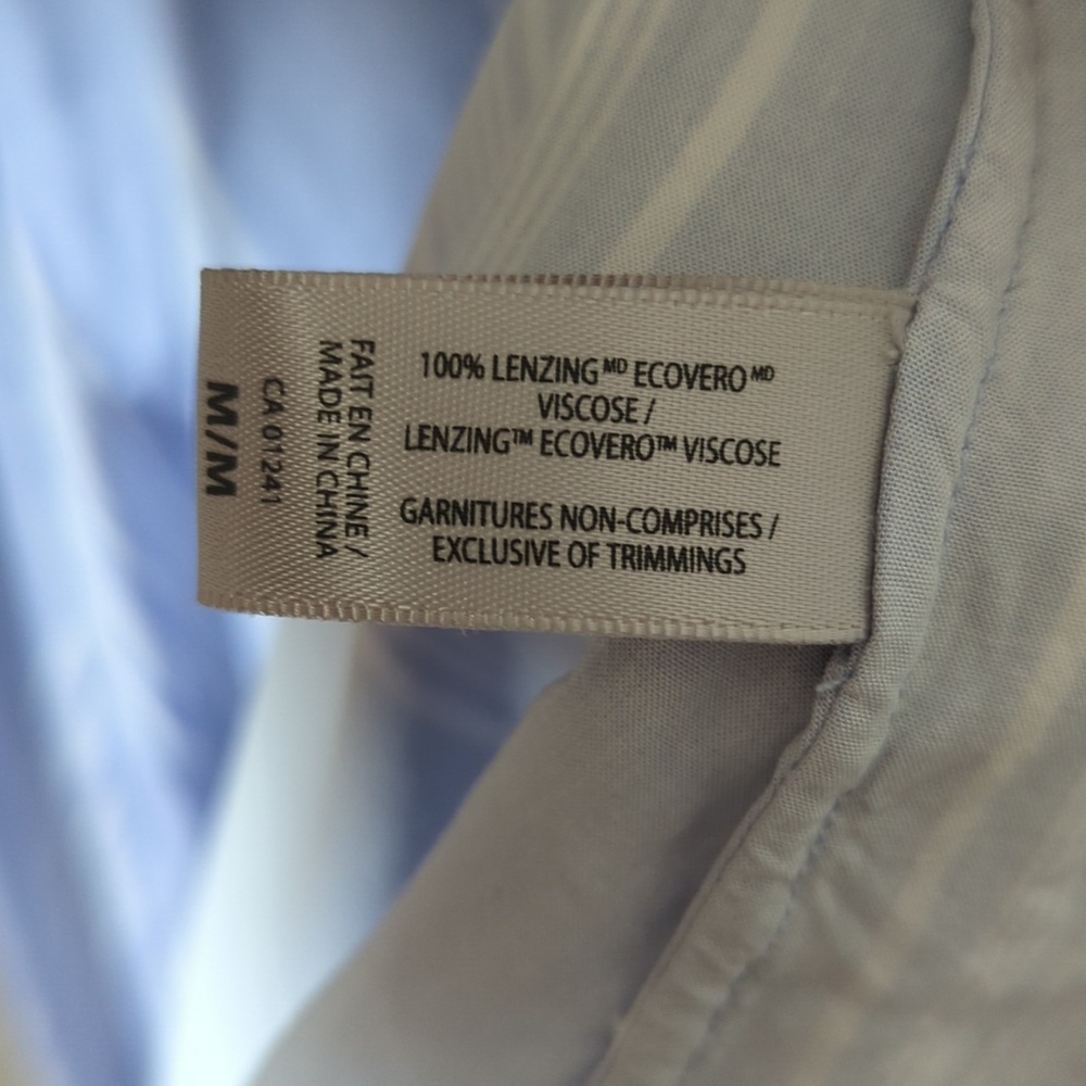Simons Light Blue & White Striped Midi Dress - Picture 8 of 8